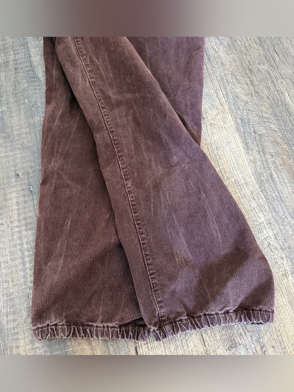 WE THE FREE Women's Size Medium Iris Cord Overalls -Brown Boho Fall Vibes - Picture 12 of 16
